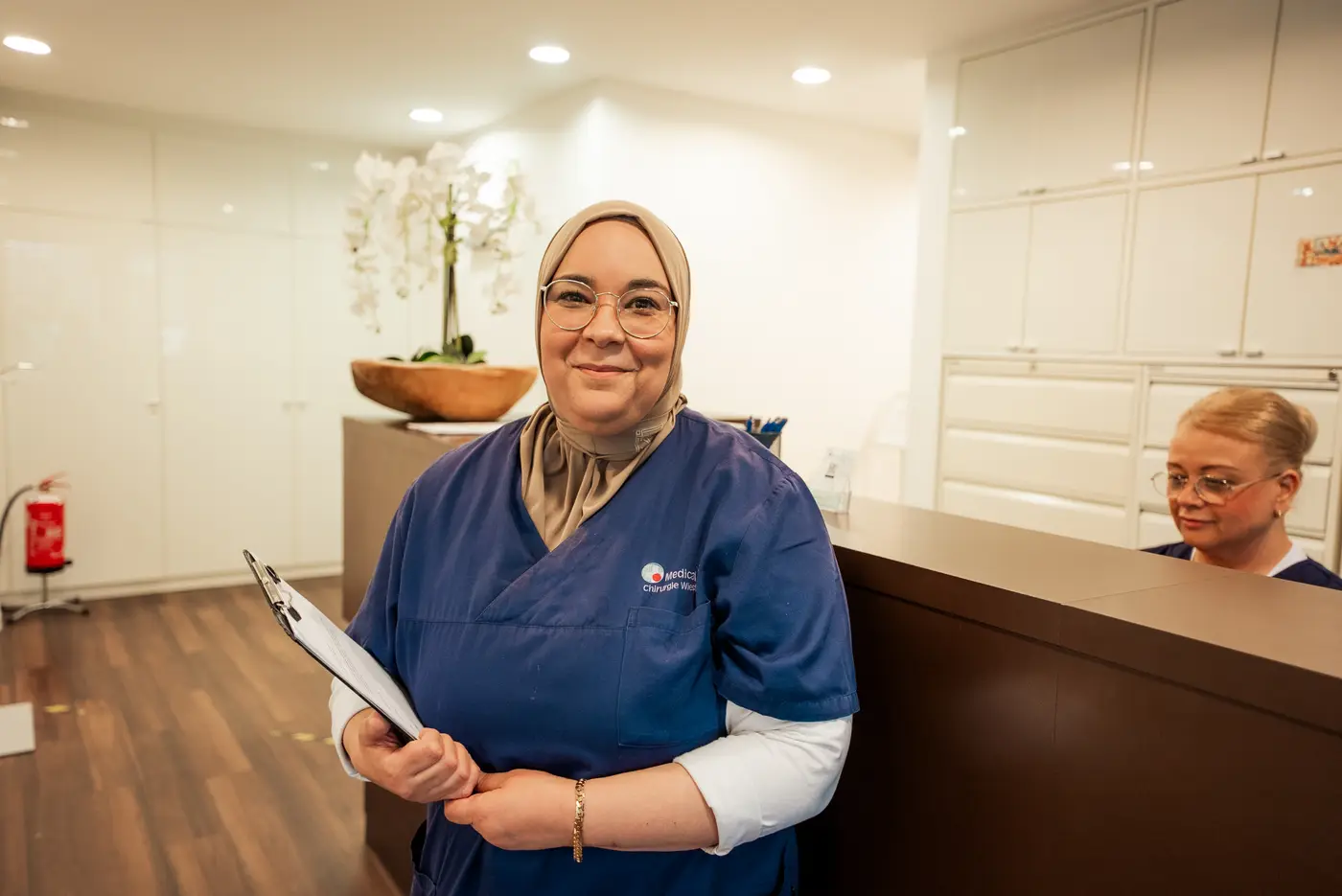 Medizinische Fachangestellte am Empfang Medical Point City